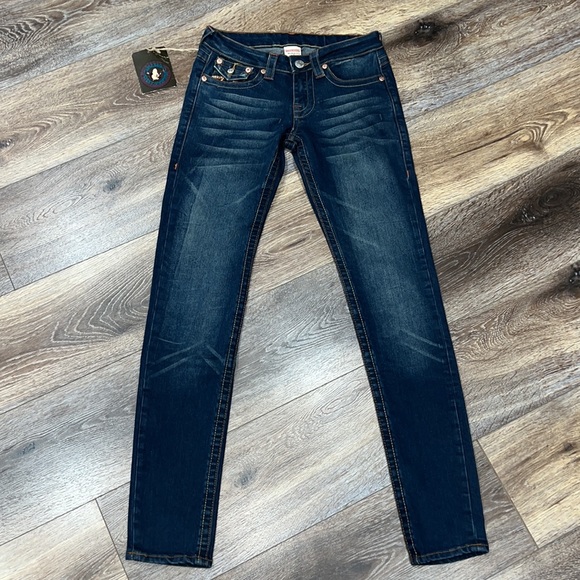 NWT True Religion 🌈 “Joey” Rainbow Skinny Jeans - Picture 14 of 14